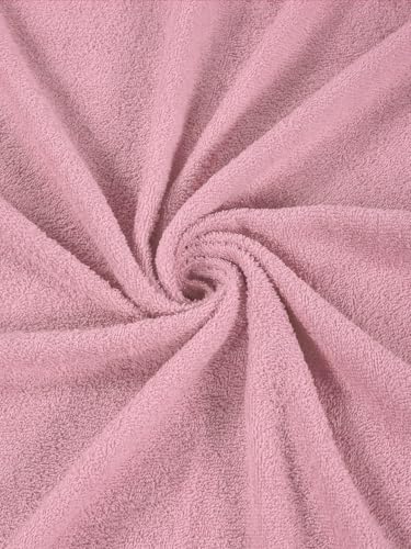 Image of Monte Carlo Essential Cotton Small Bath Towel | 340 GSM Ultra Lightweight & Quick Dry | Soft Absorbent Compact Towel 60x120 cm | Bathroom Towel for Gym, Travel & Daily Use (Soho) | Cranberry Red