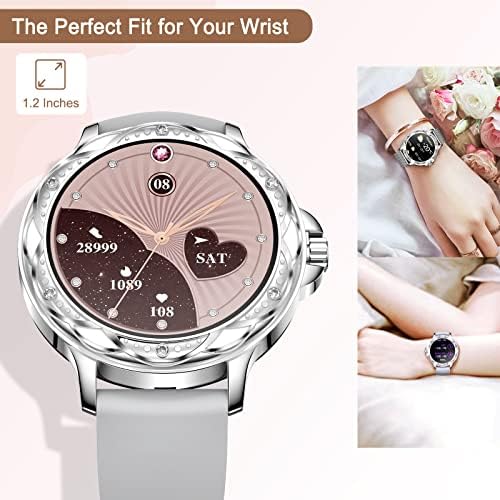 Aycy Montre Connectée Homme Femme Avec Appel Bluetooth, 1.85" HD Smartwatch, 100+ Modes Sportifs, Montre Intelligente Etanche IP68 Avec Podometre/Sommeil /Cardiofrequencemetre Pour Android IOS, Bleu
