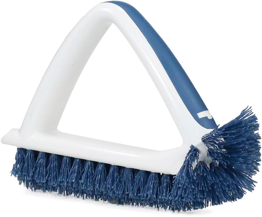 Unger Grout and Corner Scrubber Brush Tool, Multicolor, 1 Unit