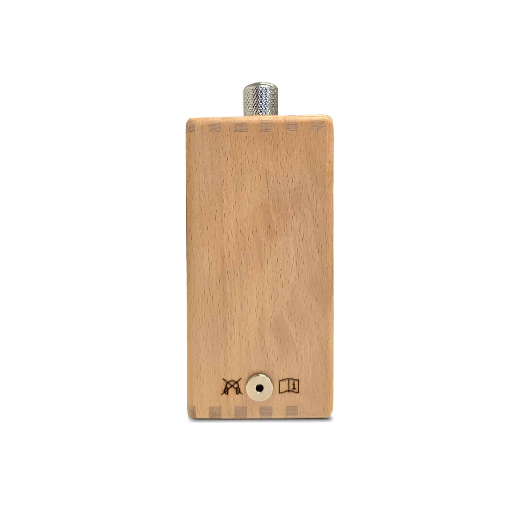 hörbert 3.0 barrierefrei + Leere SD-Card. Mit 3 Playlists und Anschluss für Zwei Externe Tasten oder Umfeldsteuerungen. Mit Einbau-Mikrofon und USB-C Ladeanschluss, aus Holz gefertigt