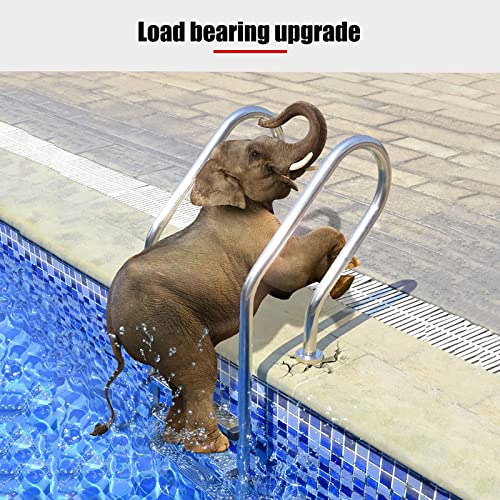 Baranda para piscina en acero inoxidable 4 escalones miniatura 6