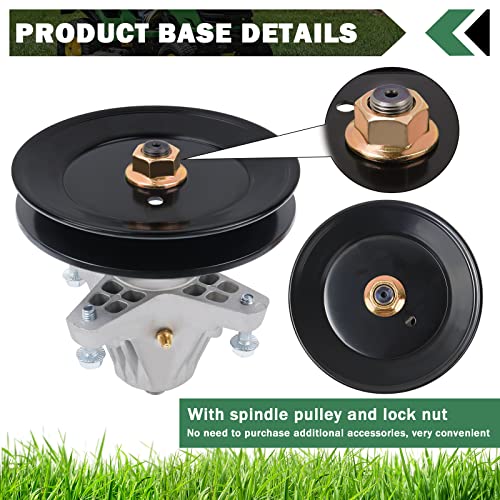 CheeMuii 918-04865A 918-04865 918-04636A 918-04636 46" Deck Spindle Assembly for Cub Cadet MTD 618-04865A 618-04636A 618-04636 756-04356 Sunbelt B1CC113 LTX1045 Series 46 inch Deck, 2 Packs by CheeMuii - Image 5