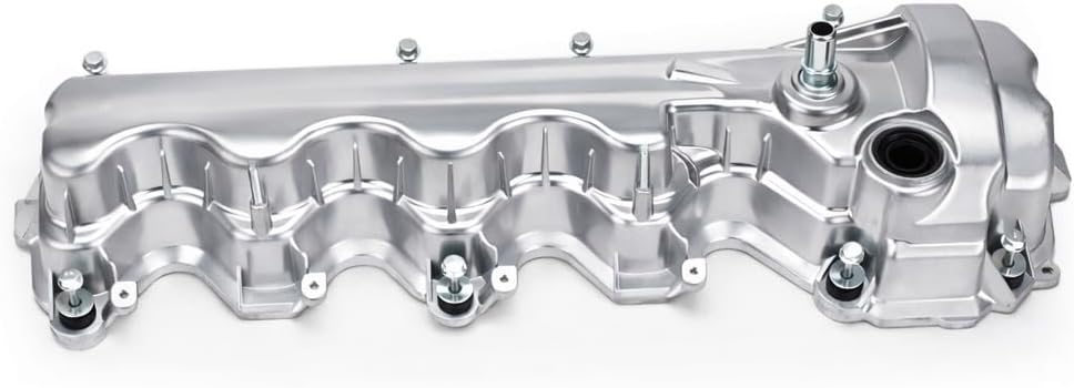 Aluminum Engine Valve Cover w/Gasket Compatible with Ford Expedition Explorer Mustang GT F150 F250 F350 5.4L 4.6L 2004-2014, Fit for Lincoln Mark LT Navigator 5.4L 2004-2010, Left & Right