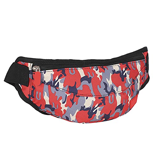 BONKZEBU Sac de Rangement Portable en Tissu Camouflage pour Lite - Conception Durable et Respirante pour Les Amateurs de Jeux (Camouflage Rouge)