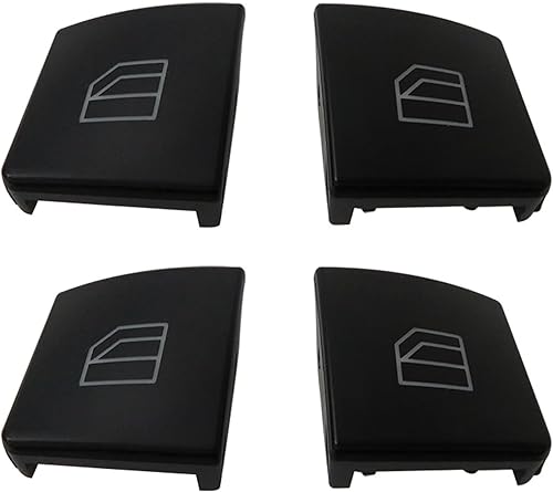 Miniatura 8 de Nueva versión 4 unids controlador ventana interruptor botón tapa para Mercedes-Benz W204 Clase C W212