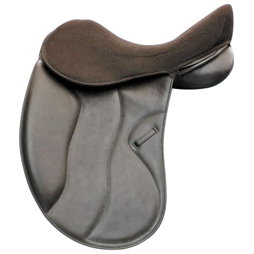 Acavallo Selle de dressage Dri-Lex avec rembourrage en gel Marron 10 mm