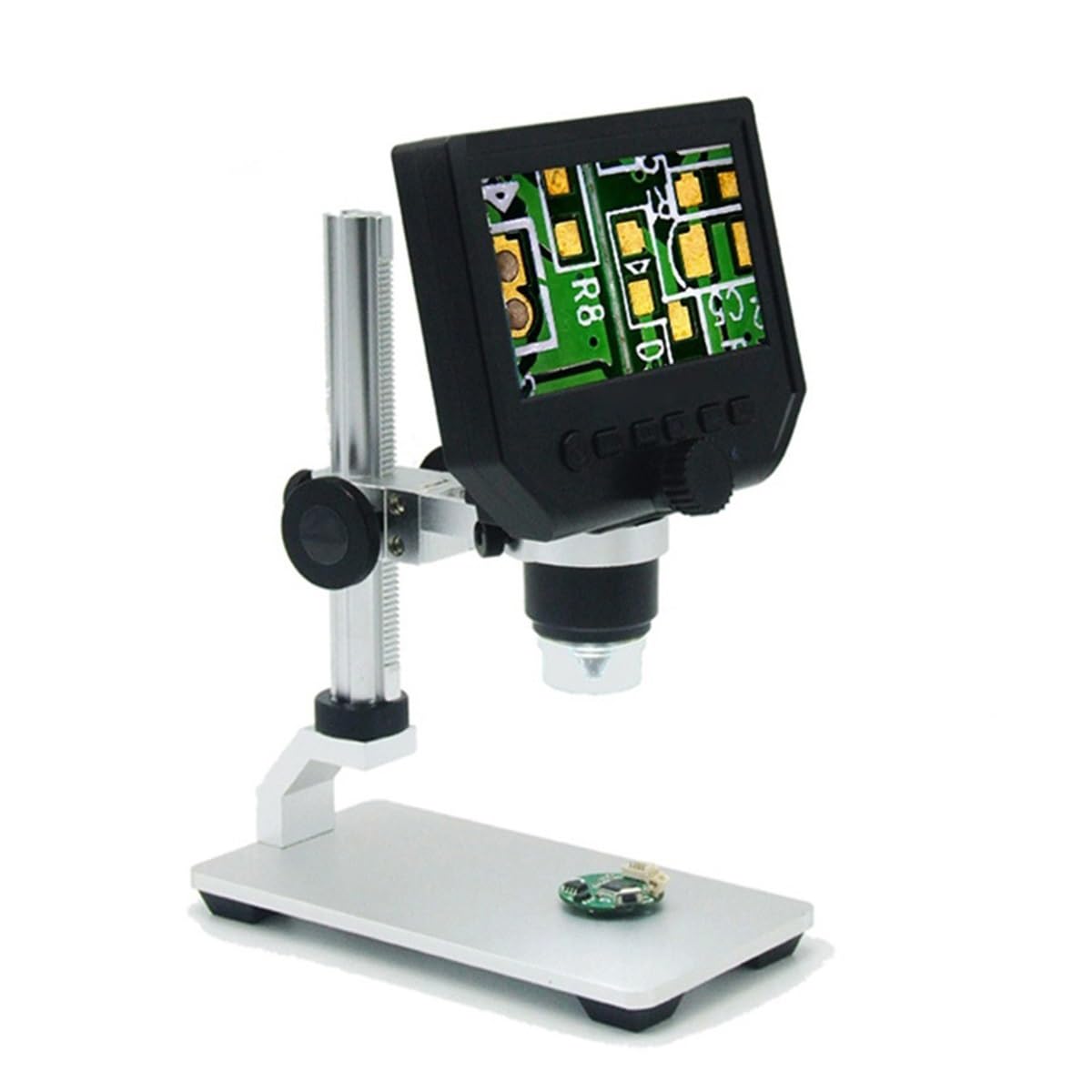 Microscope numérique 600x haute définition pour l'inspection précise de circuits et de lames