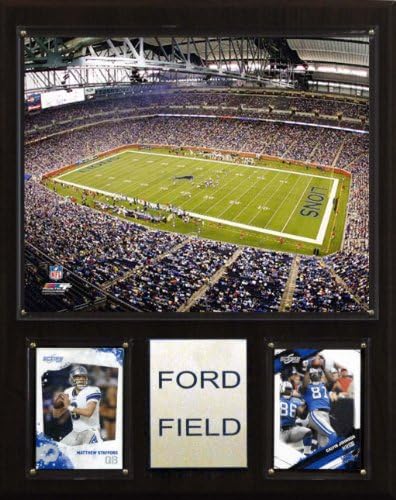 NFL Ford Field Stadium Plaque