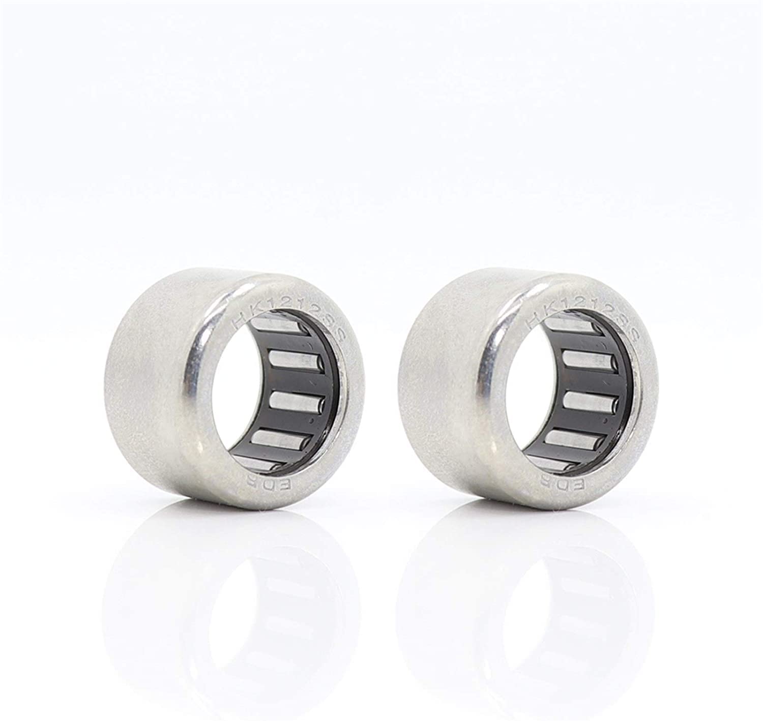 Roulement à aiguilles HK1212 12x18x12mm douille étirée inox 440C x2