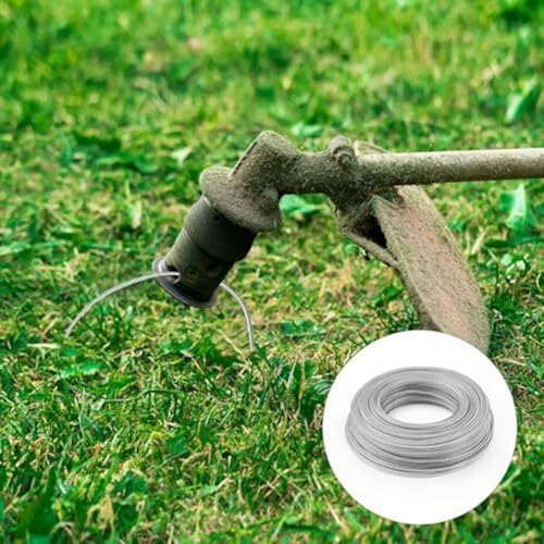 Effiziente Rasenreinigung mit robustem Trimmerdraht, entwickelt für hohe Leistung bei allen Wetterbedingungen (3,0 mm x 45 m)