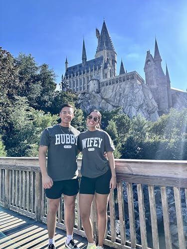 Personalized Wifey Hubby Shirt - Custom Date Text Honeymoon Newlywed Shirt For Couples, Engaged Matching Set3