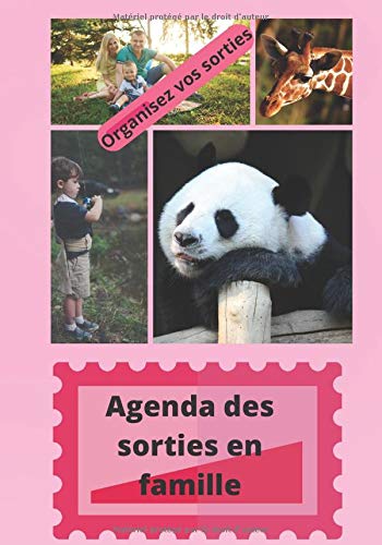 Agenda des sorties en famille: Pratique, fluide, facile d'utilisation. Indispensable pour une bonne organisation de vos sorties en famille.Spectacles, cinéma, loisirs, visites, balades, sports, ateliers, restos. 100 pages 17 x 25 cm
