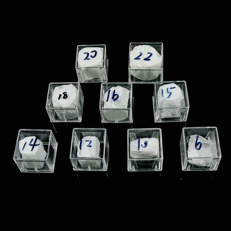3–50 mm Glas-Mikroskop-Deckglasfolien, 100 Stück, runde, leere Folien, Deckgläser(50mm)