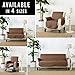 Home Fashion Designs Reversible Sofa Protector. Furniture Protector for Living Room with Secure Straps. Furniture Protectors for Kids, Dogs and Pets. (Sofa, Fossil Brown/Birch)