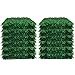 Produktbild FYHEART Buchsbaum-Pflanze, künstliche Hecke für 31 m² pro Buchsbaum-Hecke  Verwendung für UV-Schutz drinnen und draußen, Zaun-Sichtschutz, Graswand, Grüner Hintergrund 24pcs dunkelgrün