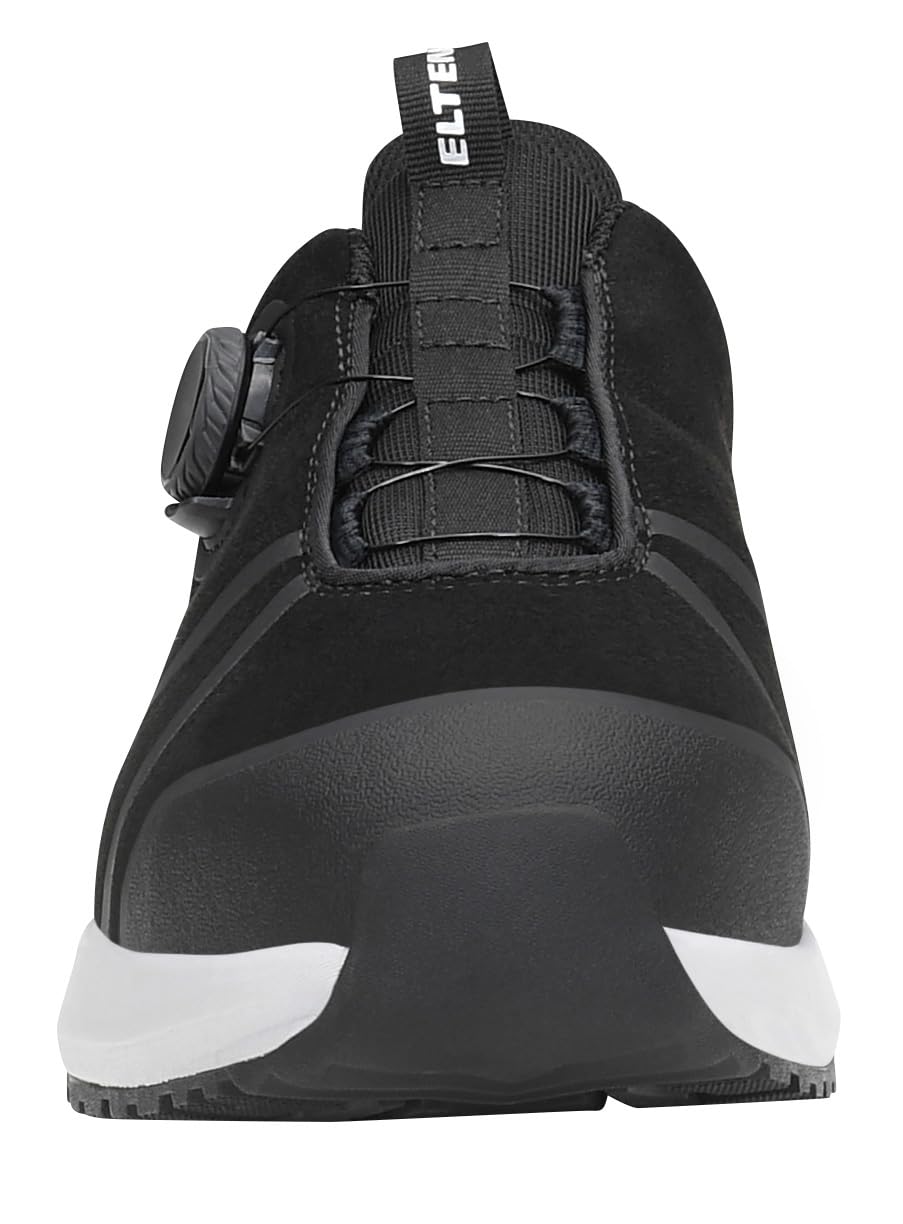 ELTEN Sicherheitsschuhe Taifun XXSW BOA Black Low ESD S3S für Damen & Herren, Carbonkappe, leicht, atmungsaktiv