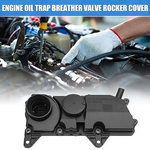 Image of X AUTOHAUX 1 Set Engine Valve Cover & Gasket PCV Oil Engine Valve Rocker Cover 32140004 for Volvo S60 XC90 S90 2.0L 4 Cylinder 2017-2024