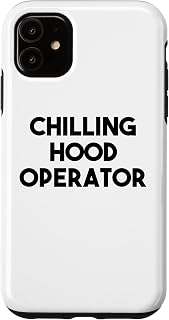iPhone 11 Chilling Hood Operator Case