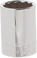 Vista 5 de CRAFTSMAN - Llave poco profunda, SAE, accionamiento de 1/2 pulgada, 1 pulgada, 12 puntas (CMMT47514)