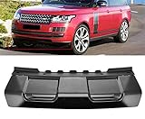 munirater Front Lower Skid Plate Protector Bumper Board Trim Replacement for Range Rover Sport 2014 2015 2016 2017 Black ABS Front Lower Skid Plate