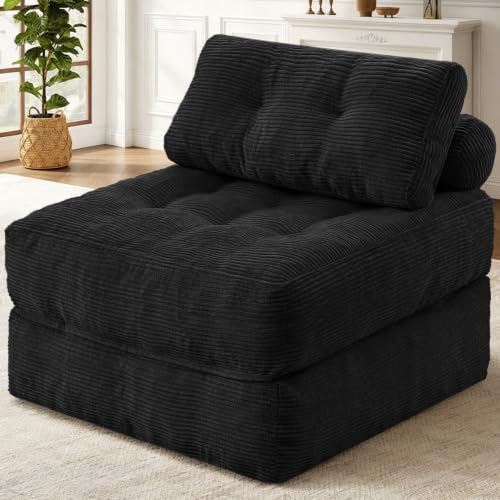 HABUTWAY Folding Sofa Bed with Pillow and Handle