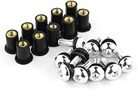 Vista 12 de Tornillos para parabrisas de motocicleta MFS, accesorios para tornillos de parabrisas de motocicleta, accesorios compatibles con Honda CBR650R 2019