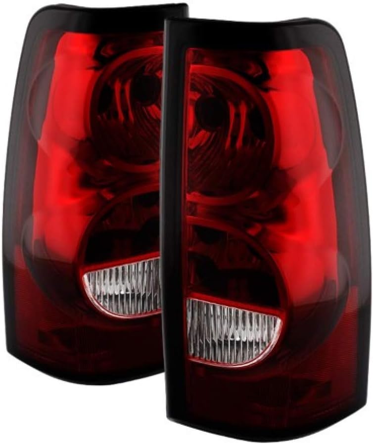 CarLights360 For 2004-2006 Chevy Silverado 1500 Pair Rear Tail Lights Driver and Passenger Side Fleetside GM2800174 GM2801174 For 15273473
