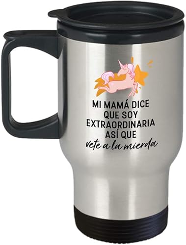 TAZA INSPIRACION - ENVIO GRATIS! - VASO CHISTOSOS - TAZAS TERMICAS ORIGINAL - REGALO PARA HIJA - TERMICO - VASOS TERMICOS UNICORNIO - UNICORNIO
