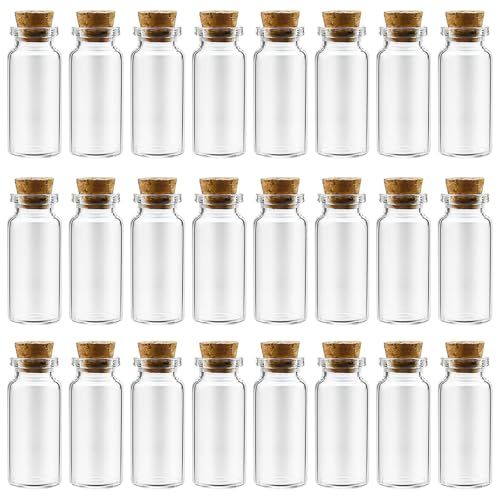 XHPHAPACK 10ml Glass Bottles With Corks