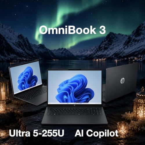 Image of HP OmniBook 3 ULTRA THIN & LIGHT Laptop 16.0 inch 60Hz Touchscreen IPS WUXGA
