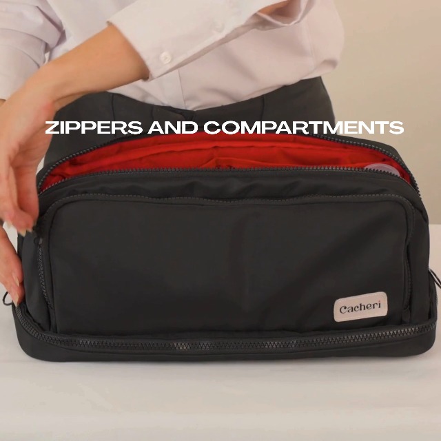 allhercom toiletry travel bag Amazon.com: Cacheri All in One Travel Toiletry Bag Large, Makeup Bag with  Jewelry Compartment and Heat-Resistant Pocket for Hair Tools : Beauty &  Personal Care