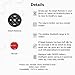 Universal Smart Wireless Car Steering Wheel Control Remote Button Support Bluetooth Control Suitable for Android iPhone Wince Connected to GPS Navigation Multimedia Control Radio DVD Music with Light