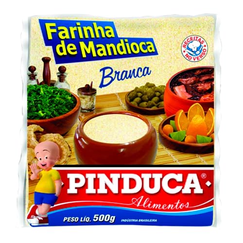 Farinha de mandioca Branca Pinduca - 500g