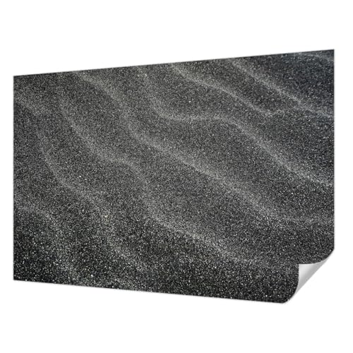 Papier peint autocollant salon moderne vagues de sable 152cm - 2