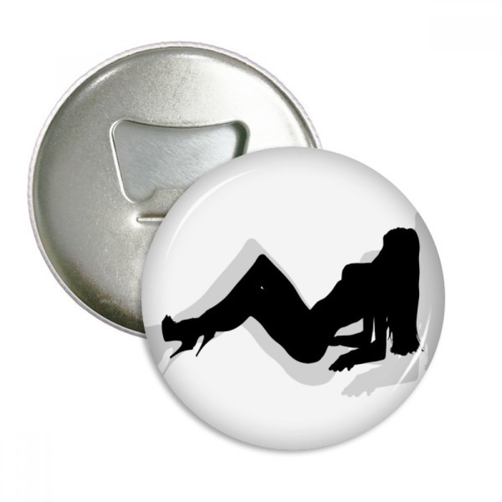 Décapsuleur aimant bikini femme ne cherchez plus votre ouvre-bouteille lot de 3 argent