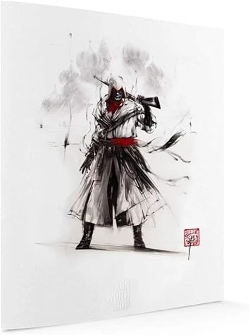 Ubi Workshop Assassin Creed Red Lineage Bundle Collection Print Art