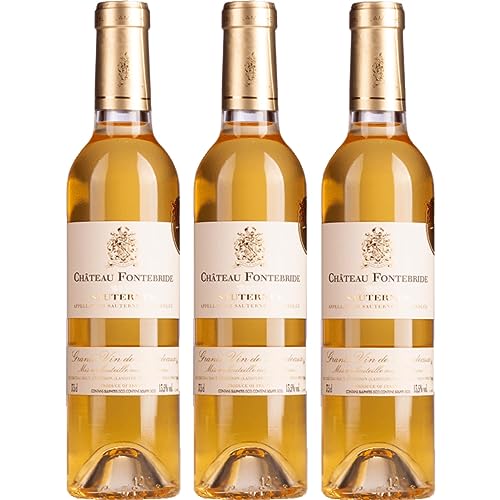 Chateau Fontebride Sauternes Weißwein Wein Edelsüss Frankreich Inkl. FeinWert E-Book (3 x 0,375l)