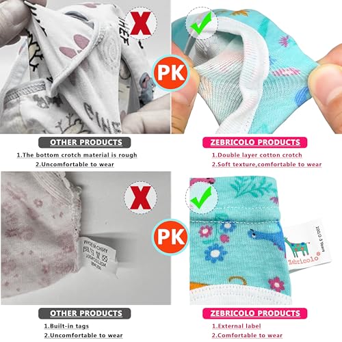 girls underwear,100% cotton, toddler girl underwear, panties for girls, 2-18Y（6&10 pcs Random pattern）4