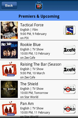 What's-on-India: TV Guide App - App on Amazon Appstore