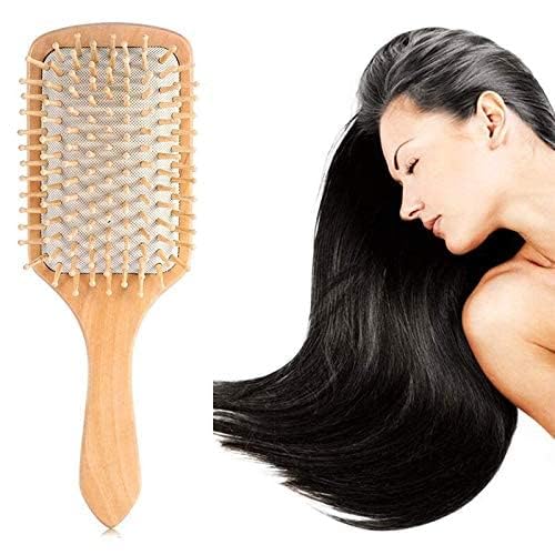 Buy NYAMAH SALES Hair Brush Wooden Detangling Brushes Natural Detangler