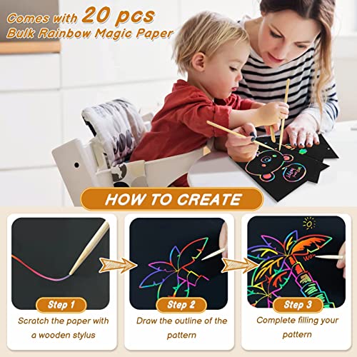 30Pcs Round Paper Plate Art Kit for Kids Animals Paper Plates Art Sets DIY Kids Craft Set Educational Toys for 3-12 Year Olds Preschool Education Boys and Girls,Christmas, Halloween, Birthday Gifts - Image 4
