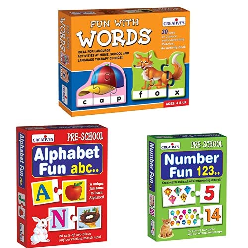 66‐⑩DWE Fun With Words/Fun and Games Buy Creative Educational Aids P. Ltd. Fun with Words Puzzle (Multi