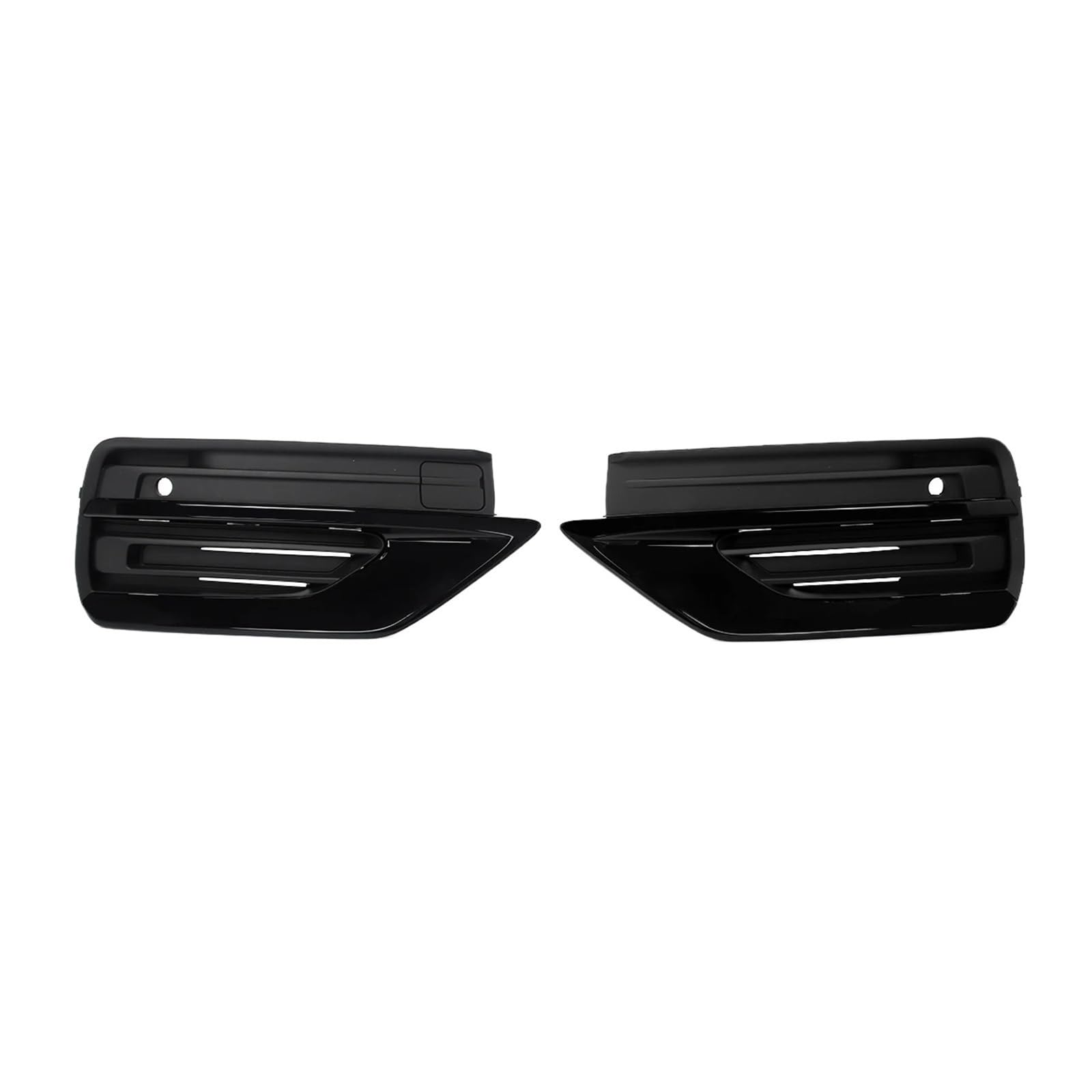 Front Bumper Fog Light Grille Fog Lamp Grill Compatible With Volvo XC90 2020 2021 2022 2023 2024 1663514 31663515 31663539 31663540(1set)