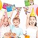 Eaasty 60 Pcs Marquee You're a Star Student Certificates Preschool Award Card Super Star Happy Birthday Wristband Award Recognition Positive Behavior of The Week Certificate for Kid(Happy Birthday)