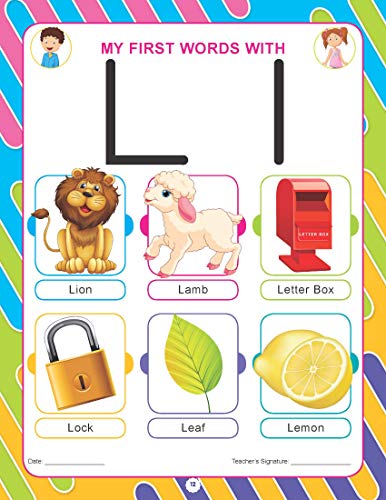 Image of Pre-Nursery Picture Dictionary for Kids Ages 2-5 Years | Preschool Vocabulary Builder with Colourful Alphabet Words & Illustrations | Early Learning Educational Book for Toddlers