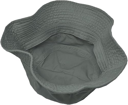 Miniatura 4 de Glory Max Sombrero de cubo unisex de color sólido 100% algodón, sombrero de ala pequeña, plegable, para viajes, verano, playa