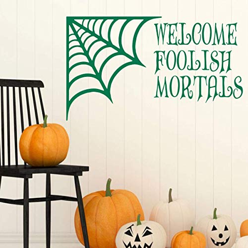 Decoración Halloween Vinilo 'Welcome Foolish Mortals' miniatura 6