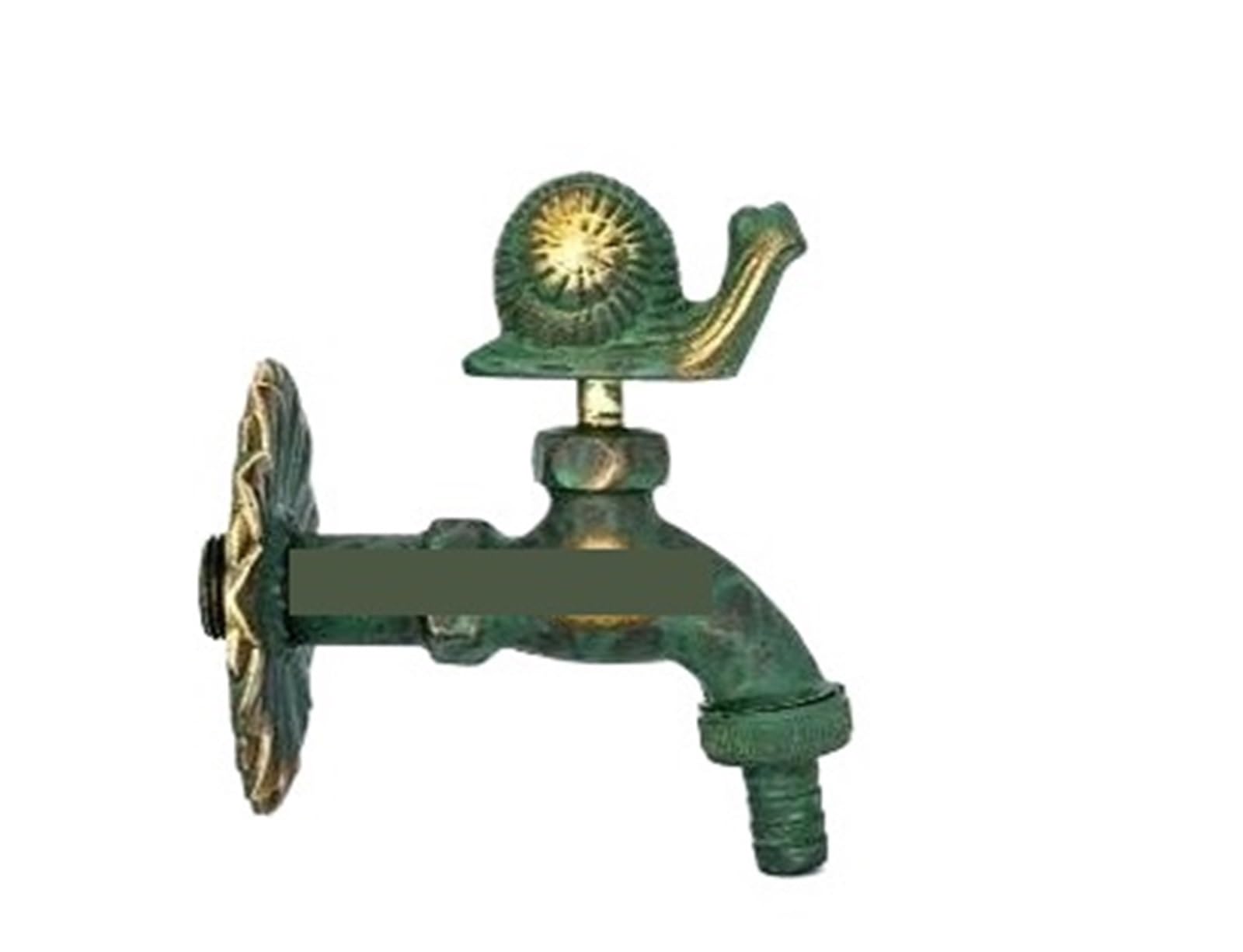 Wwpmnqd Type5 Taps Outdoor Garden Faucet Shape Bibcock With Antique Brass Tap For Washing Mop/Garden Watering For Garden(Type5)