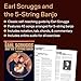 Earl Scruggs and the 5-String Banjo: Revised and Enhanced Edition | Complete Banjo Method Songbook with Online Audio & Video | Over 40 Bluegrass Songs Sheet Music for Beginners | Learn Scruggs-Style