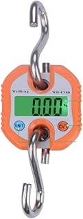 Heavy Duty Hanging Scale Industrial/Agricultural/Laboratory Detachable Portable Micro Crane Scale 0.3-150KG Lightweight Hook Electronic Scale Easy Operation